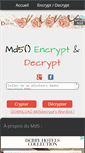 Mobile Screenshot of md5decrypt.net